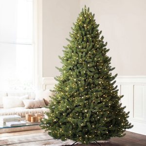 12-Feet Balsam Hill Vermont White Spruce Premium Prelit Artificial Christmas Tree