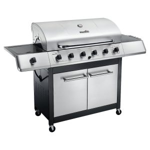 Char Broil K6B 6-Burner 65,000 BTU Propane Gas Grill, with Sideburner