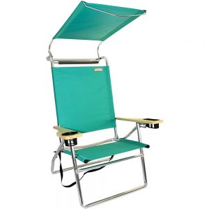 Copa Beach Canopy Hi-Seat Aluminum Beach Chair