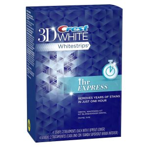 Crest 3D White 1-Hour Express Teeth Whitening Strips