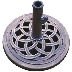 DC America 18-Inch Cast Stone Umbrella Base