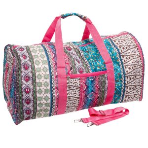 LD Bags Travel Cheer Gym Duffel Bag For Women