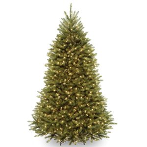 National Tree Clear Lights Dunhill Fir Hinged Tree