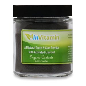 Natural Tooth and Gum Powder with Activated Charcoal