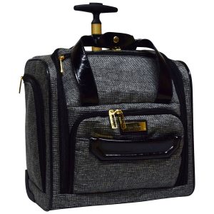 Nicole Miller Jardin Wheeled Under Seat Carry On