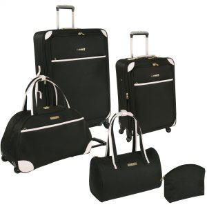 Ninewest 5 Piece Round Trip Luggage Set For Women