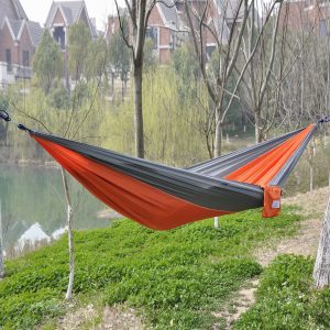 Portable Parachute Nylon Fabric Travel Hammock