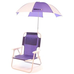 Redmon Outdoor Beach Chair With Umbrella For Kids