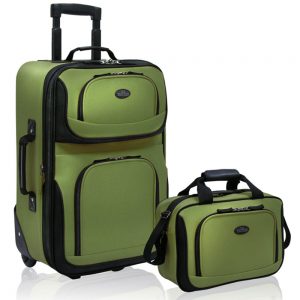 Traveler’s Choice Rio Two Piece Luggage Set