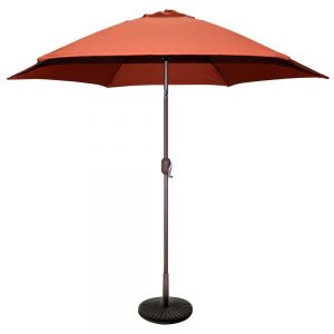 9 Feet Aluminum Market Polyester Umbrella by TropiShade