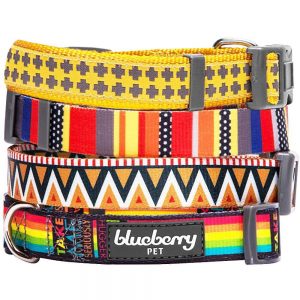 Blueberry Pet Polyester Dog Collar