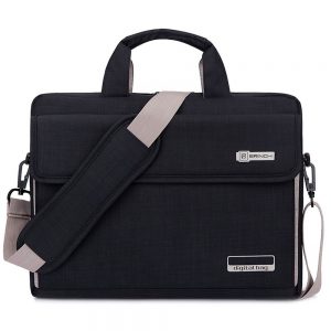 Brinch Oxford Computer Sleeve Messenger Bag For Men