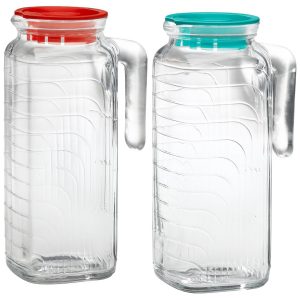 Bormioli Rocco Gelo 2 Piece Glass Pitcher Set