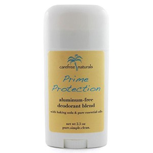 Carefree Naturals Prime Protection Aluminum Free Deodorant