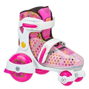 Roller Derby Fun Adjustable Roller Skates For Toddlers