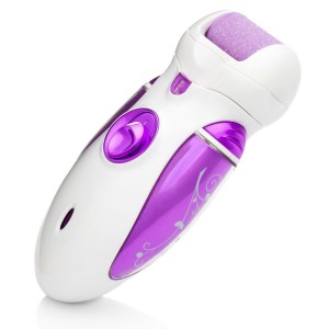 Naturalico Rechargeable Electronic Pedicure Foot File and Callus Remover