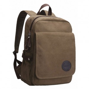 Zebella Vintage Canvas Laptop Backpack